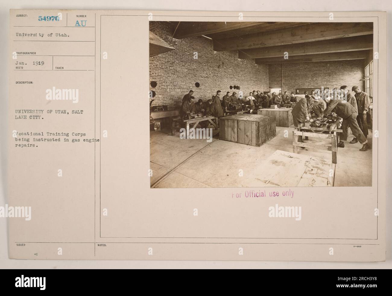 Soldiers Of The Vocational Training Corps At The University Of Utah In soldiers-of-the-vocational-training-corps-at-the-university-of-utah-in