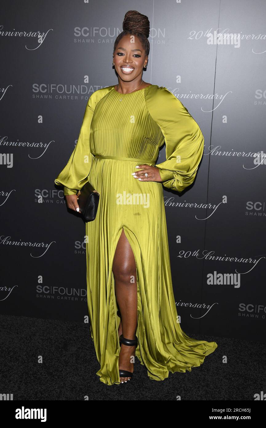 New York, USA. 14th July, 2023. Dora Whittlay attends the Shawn Carter