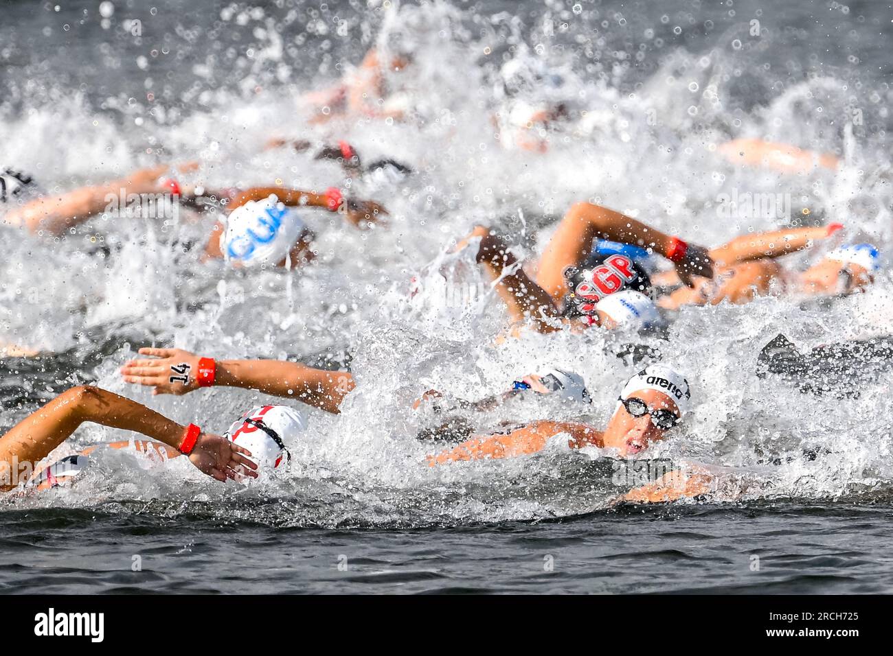 Open water swimming competitions in Italy