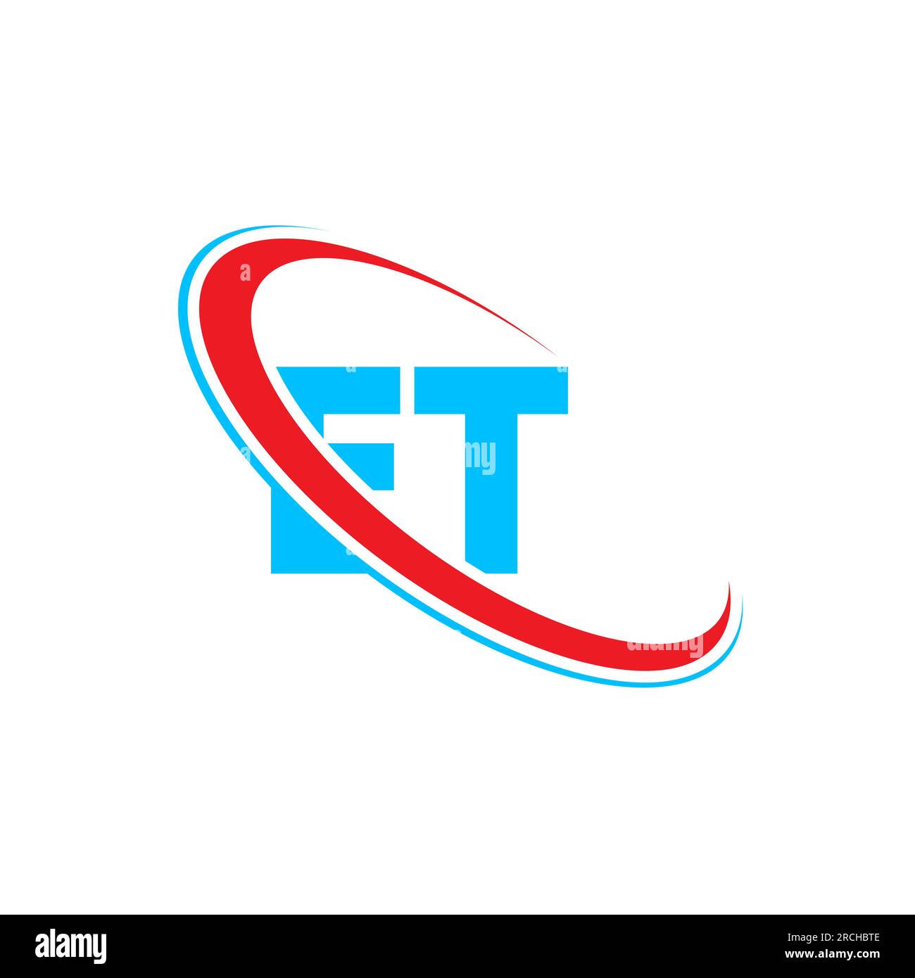 ET, E T letter logo design. Initial letter ET linked circle uppercase ...