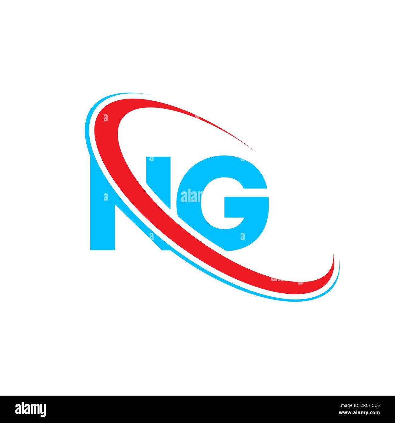 Premium Vector  Initial letter ng logo design creative modern