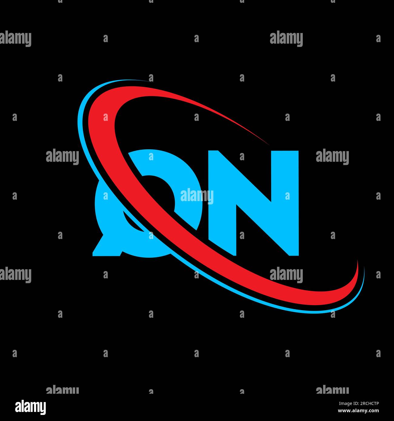 Qn brand logo Stock Vector Images - Alamy