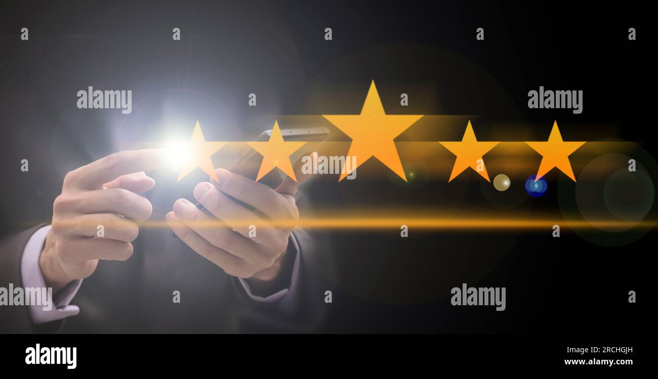 The after-service rating concept to assess the satisfaction of those ...