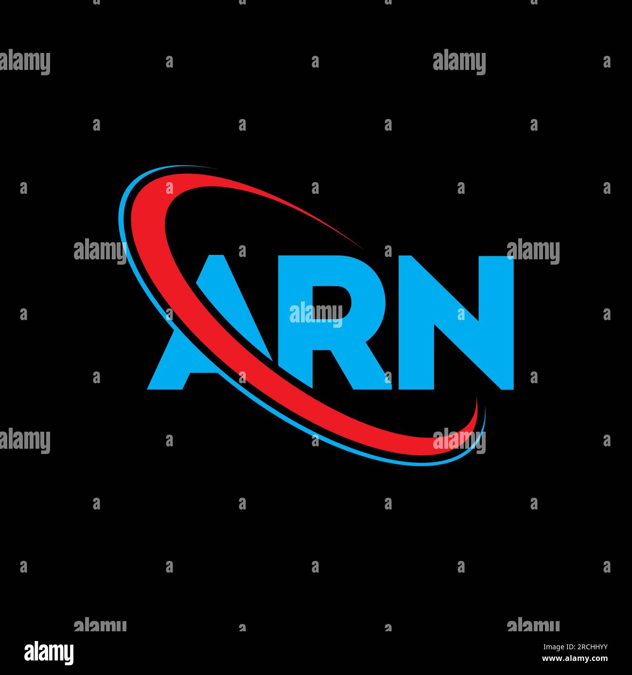 ARN logo. ARN letter. ARN letter logo design. Initials ARN logo linked