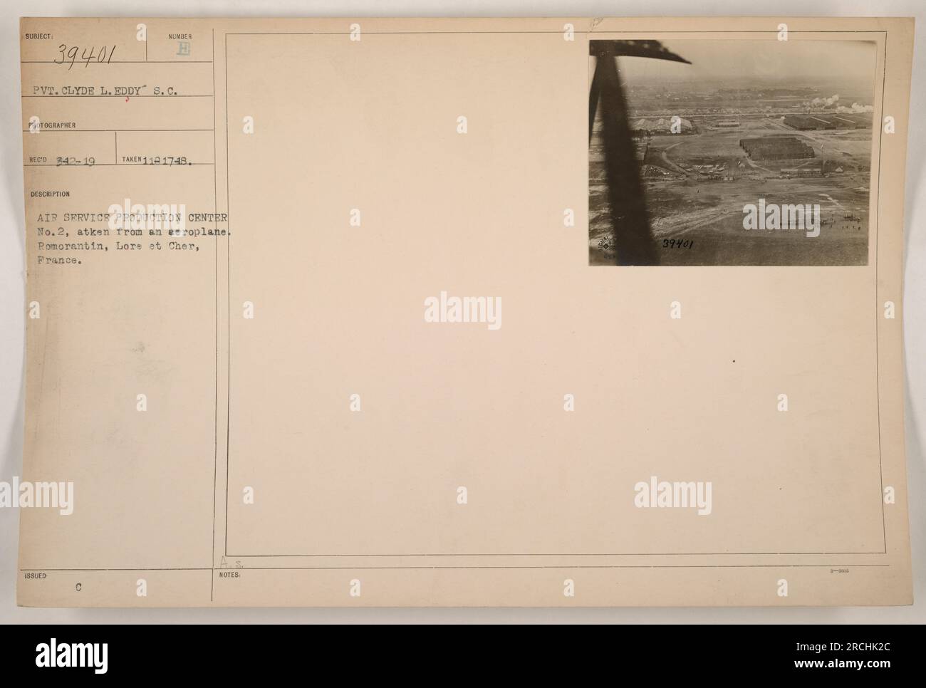 American air service production center no 2 hires stock photography