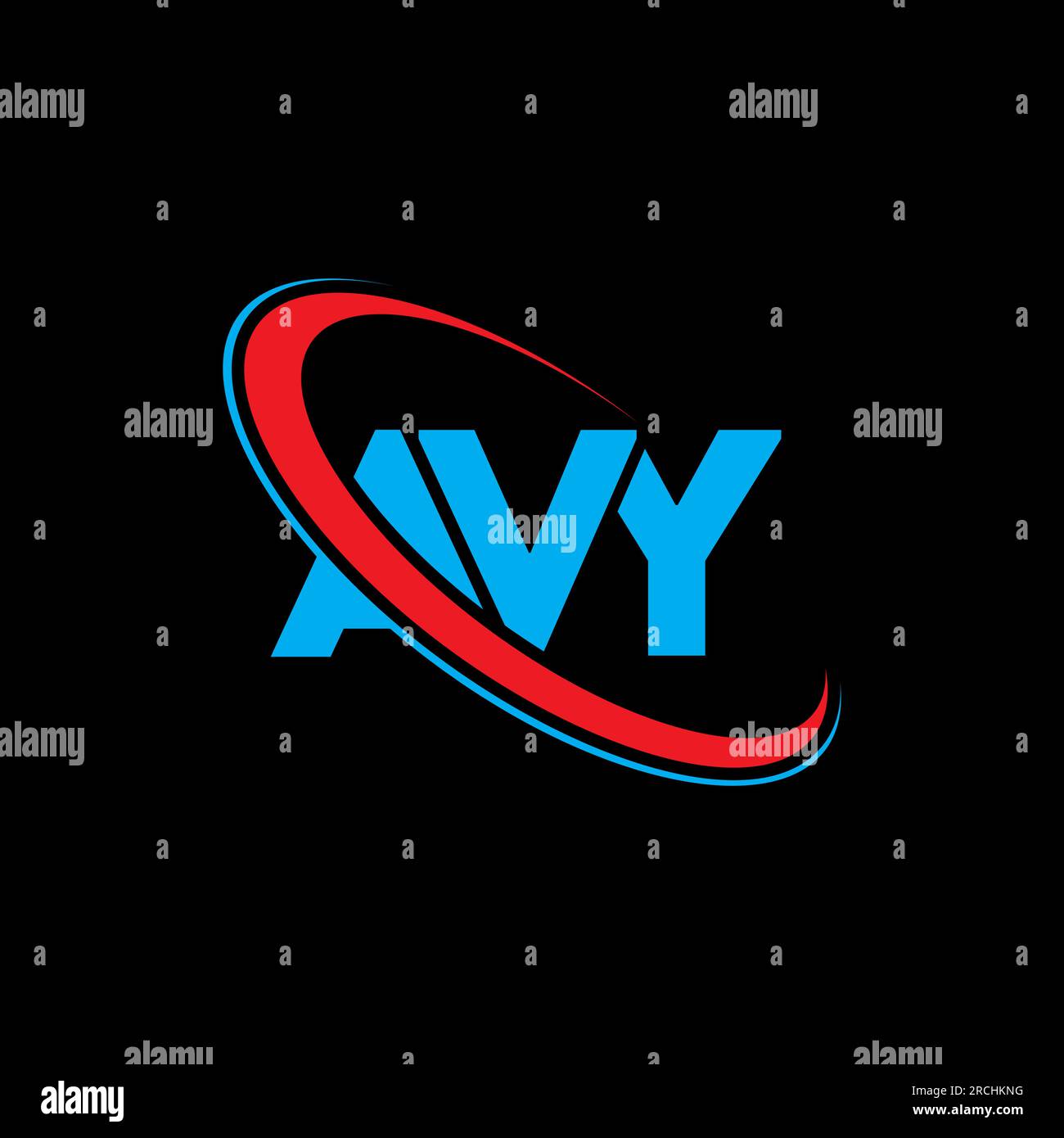 AVY logo. AVY letter. AVY letter logo design. Initials AVY logo linked