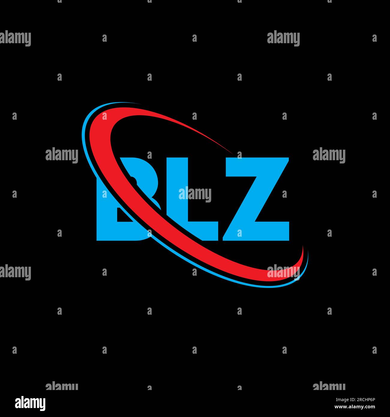 BLZ logo. BLZ letter. BLZ letter logo design. Initials BLZ logo linked ...
