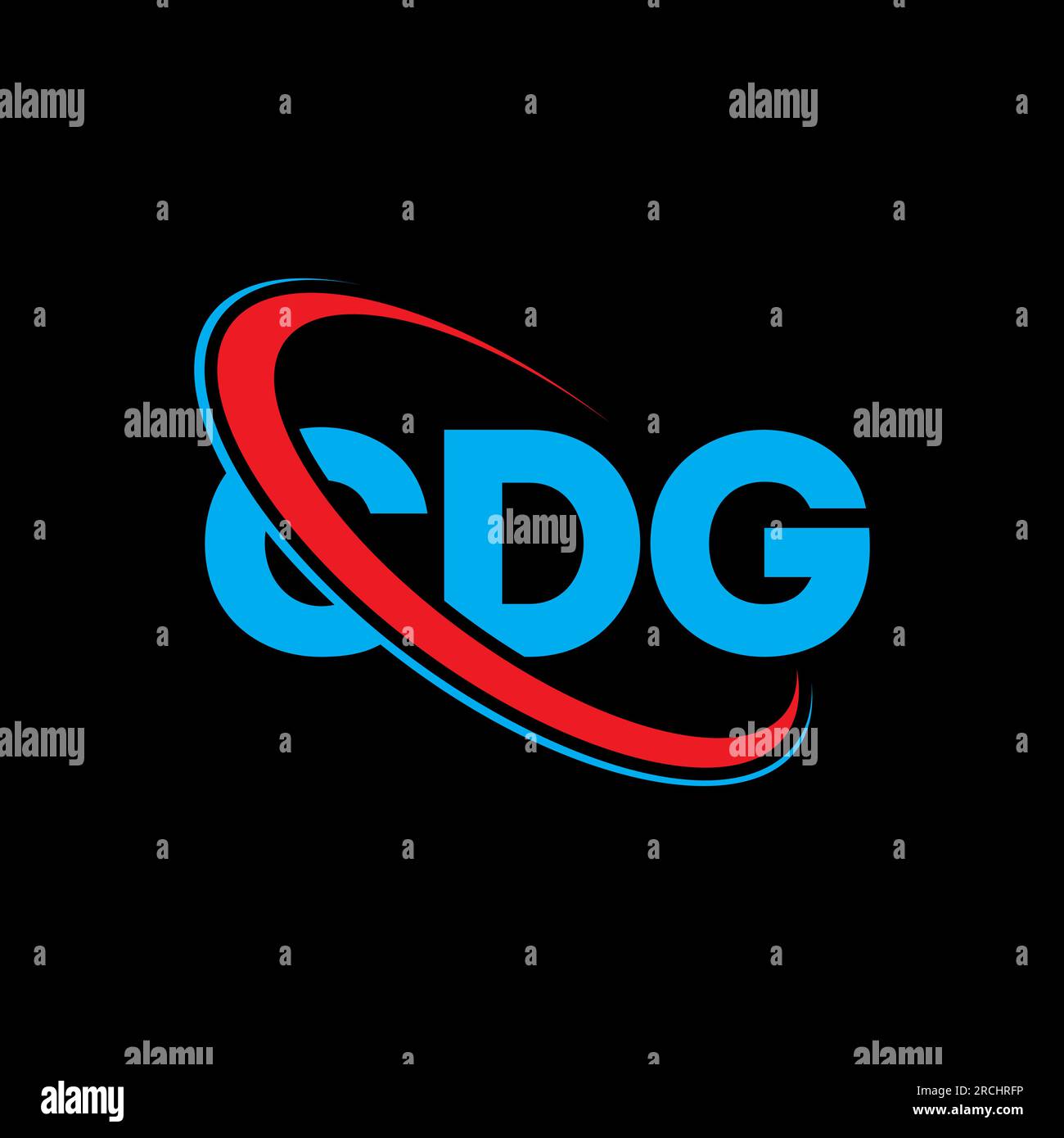 CDG logo. CDG letter. CDG letter logo design. Initials CDG logo linked