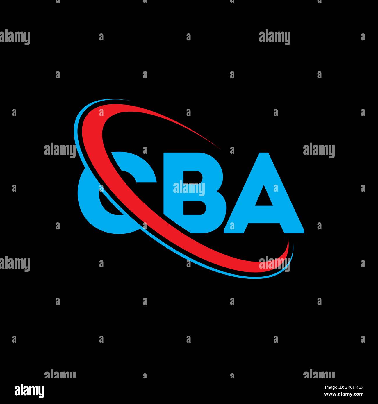 CBA logo. CBA letter. CBA letter logo design. Initials CBA logo linked ...
