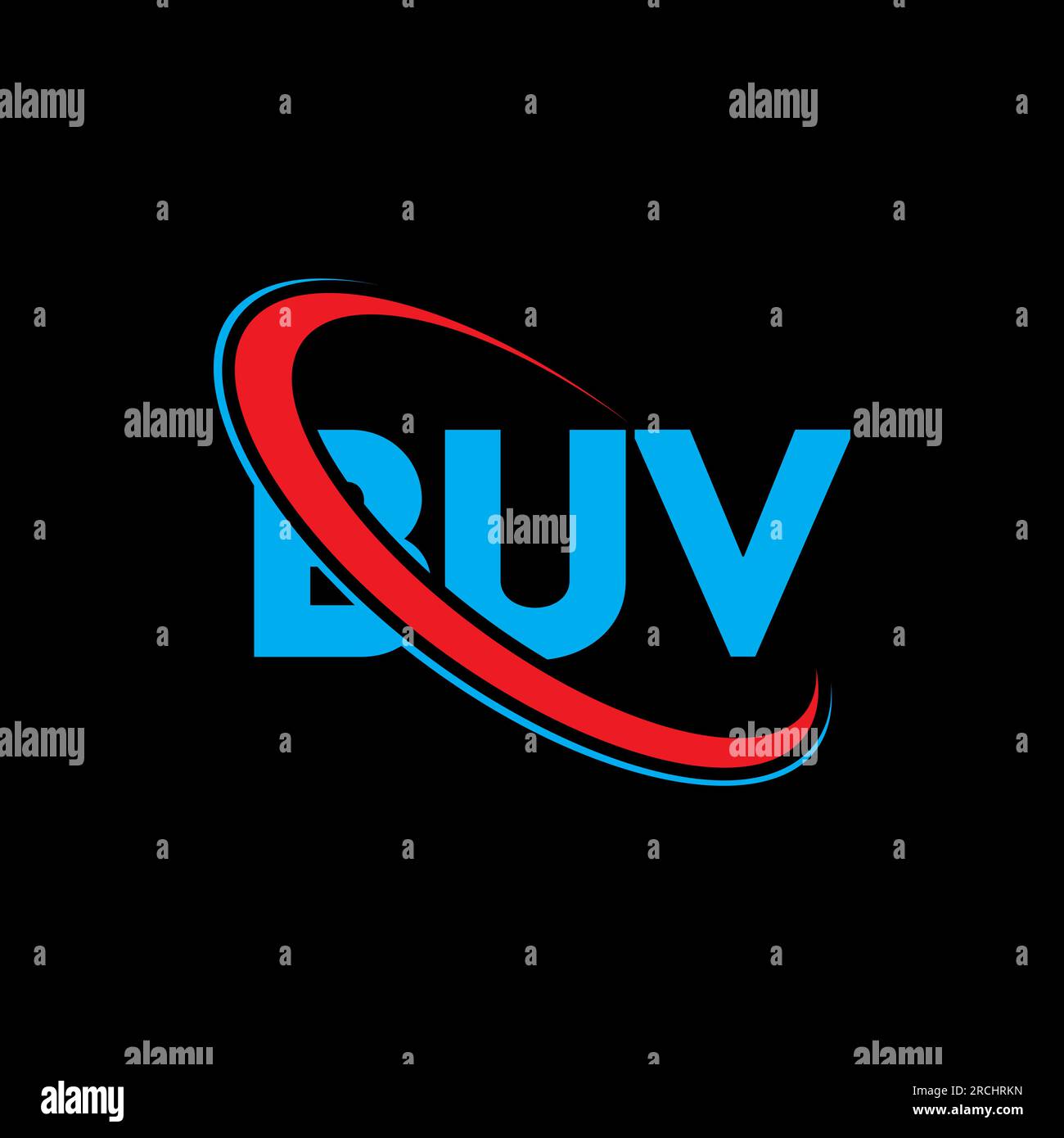 BUV logo. BUV letter. BUV letter logo design. Initials BUV logo linked ...
