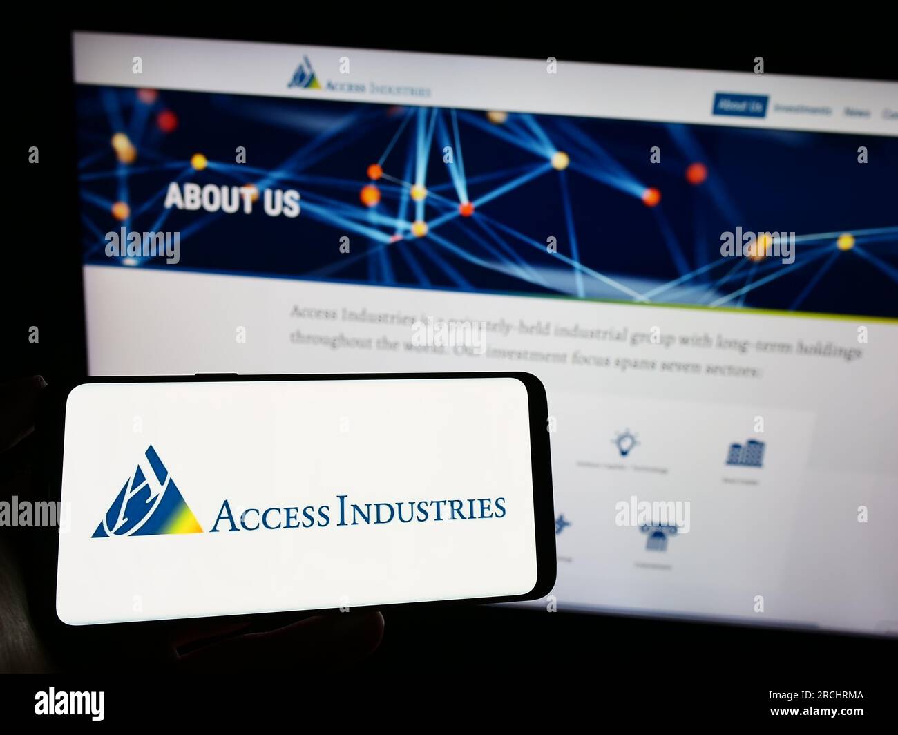 Access industries logo hires stock photography and images Alamy