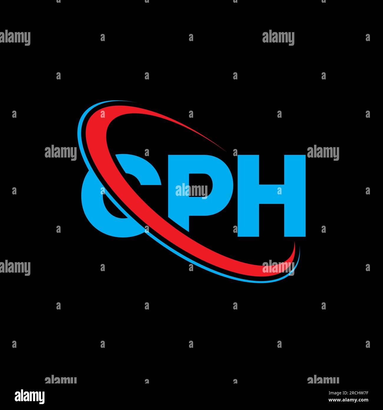 CPH logo. CPH letter. CPH letter logo design. Initials CPH logo linked