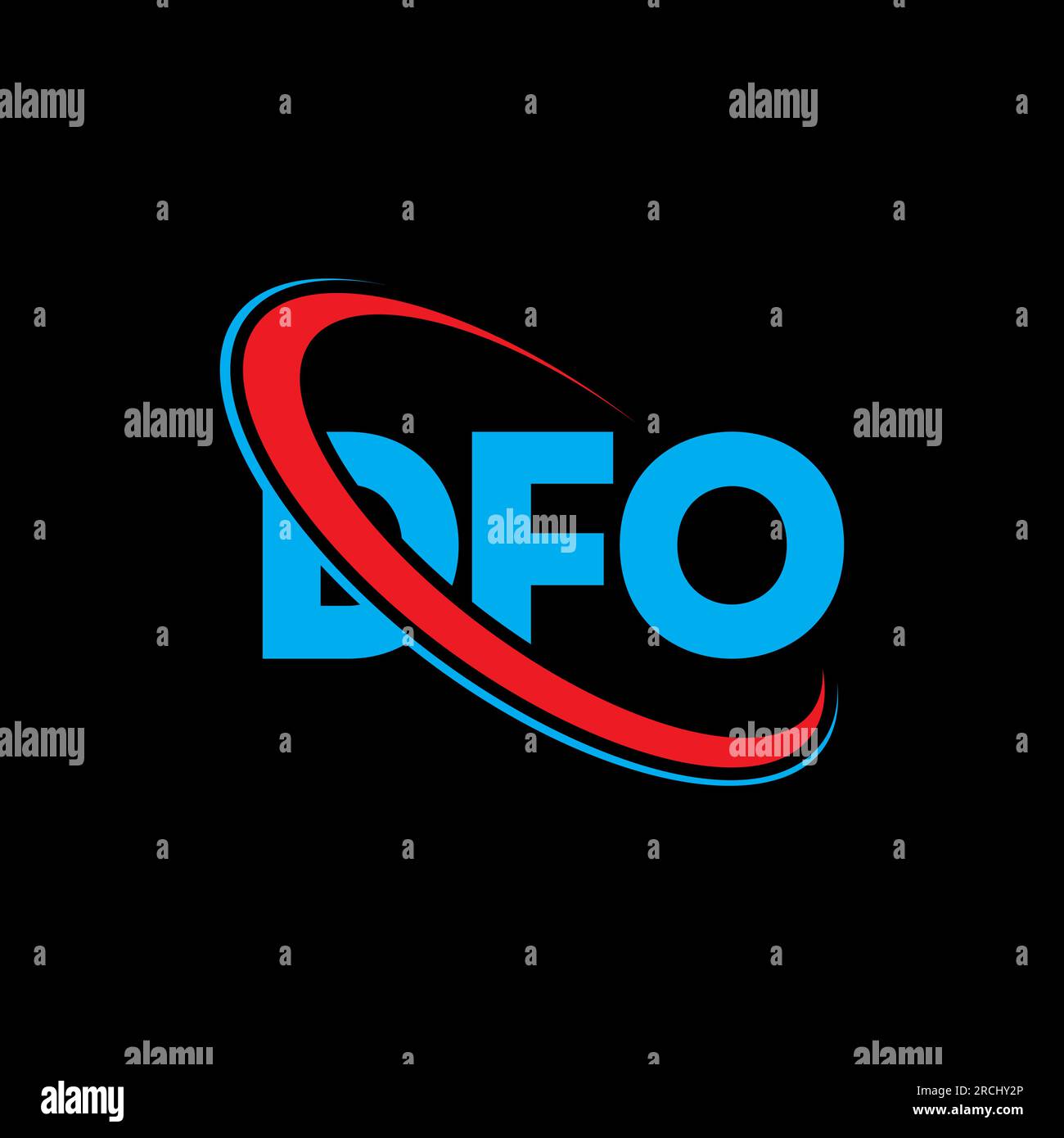 Dfo logo design Stock Vector Images Alamy