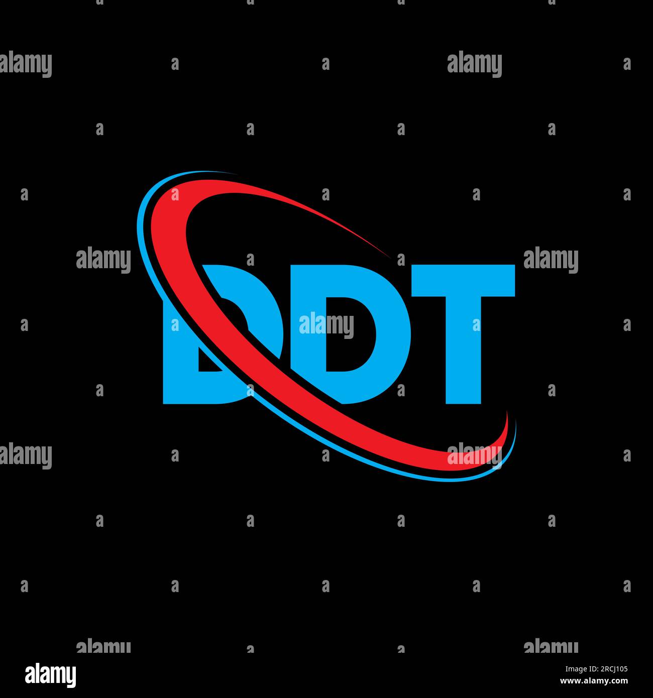 DDT logo. DDT letter. DDT letter logo design. Initials DDT logo linked