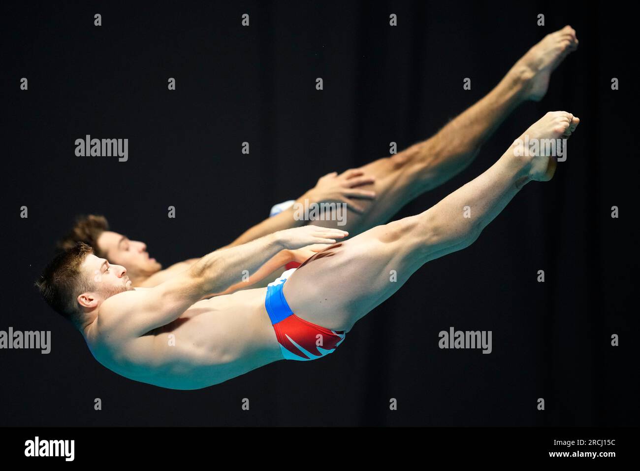 Jules Bouyer and Alexis Jandard of France scompete in the 3m ...
