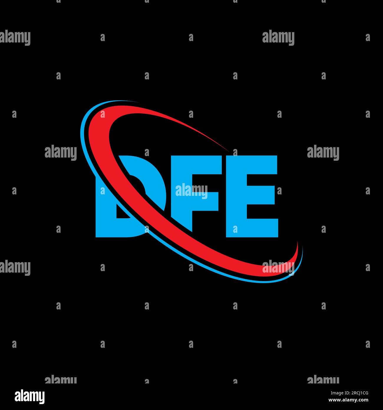 DFE logo. DFE letter. DFE letter logo design. Initials DFE logo linked