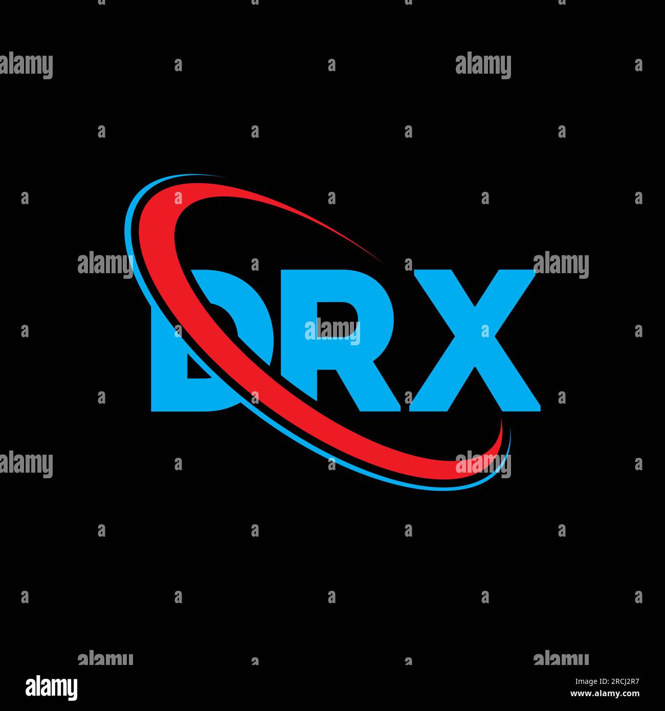 DRX logo. DRX letter. DRX letter logo design. Initials DRX logo linked ...