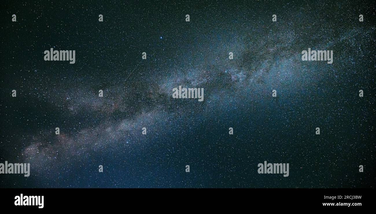 Night Sky Stars With Milky Way Galaxy Stock Photo - Alamy