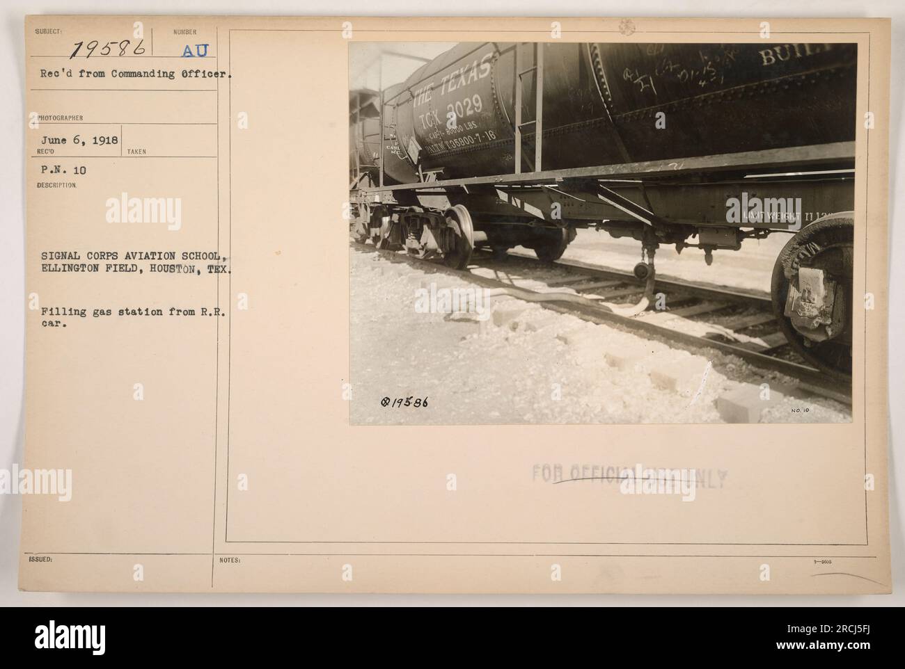 First R&b Car Soldiers filling a gas station from a Refuel/Bomb (R.B.) car at the ...