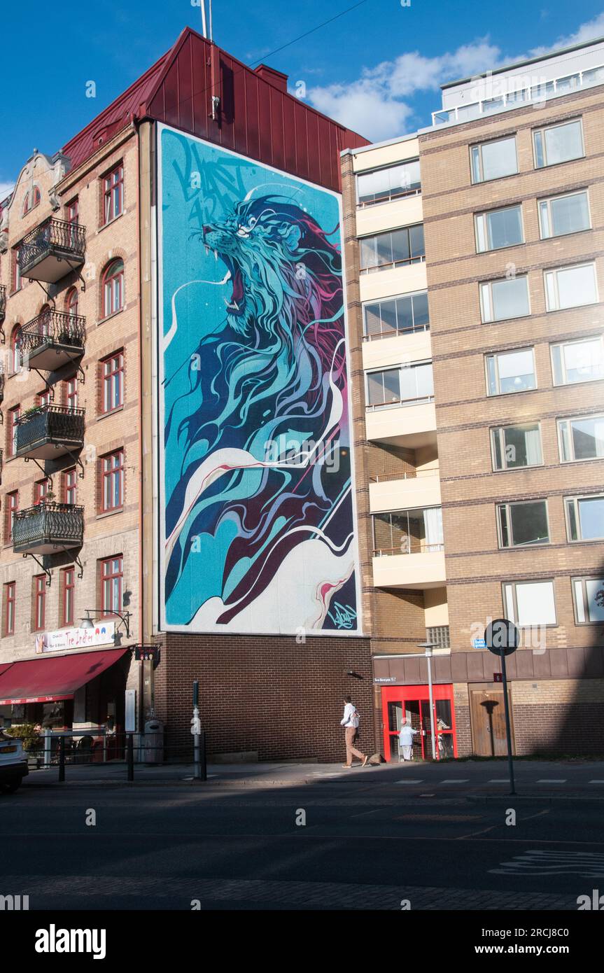 Around Gothenburg - Street Art Stock Photo