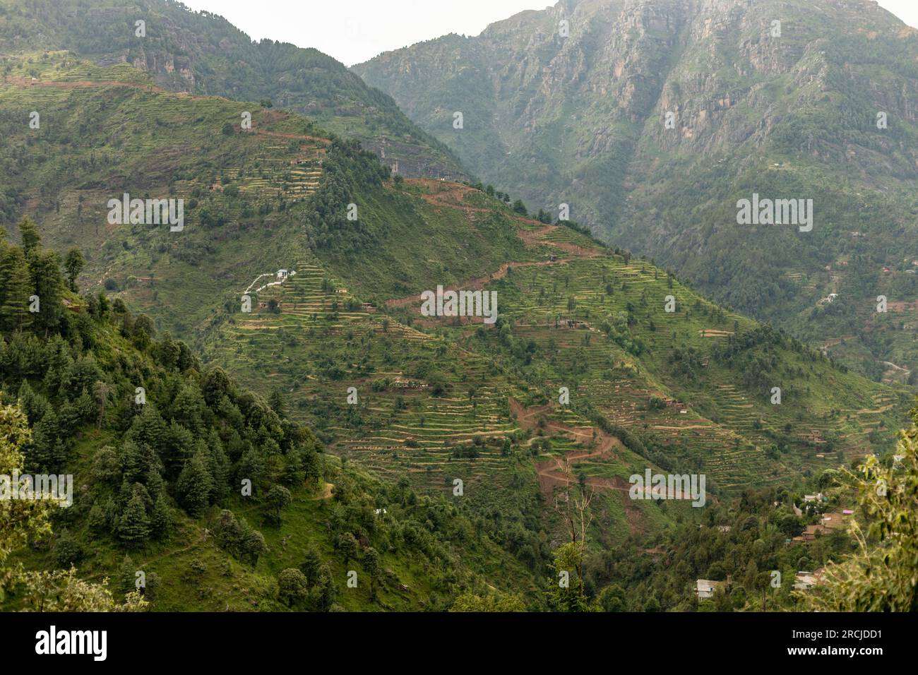 Landscape view of a mountains. Swat valley, Pakistan Stock Photo - Alamy