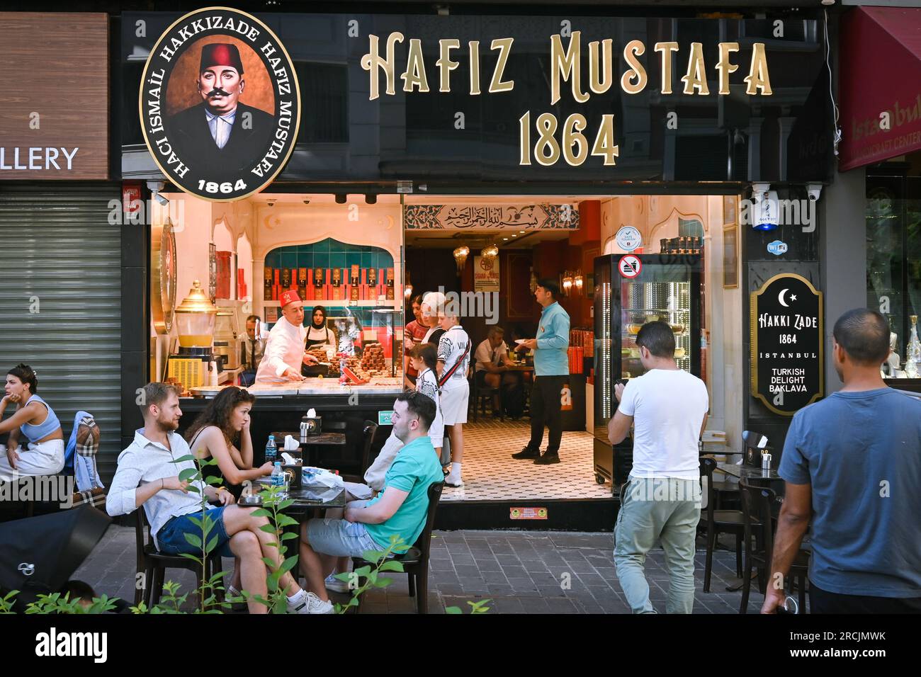 The Entrance Of Hafiz Mustafa 1864 One Of The Most Famous Dessert 