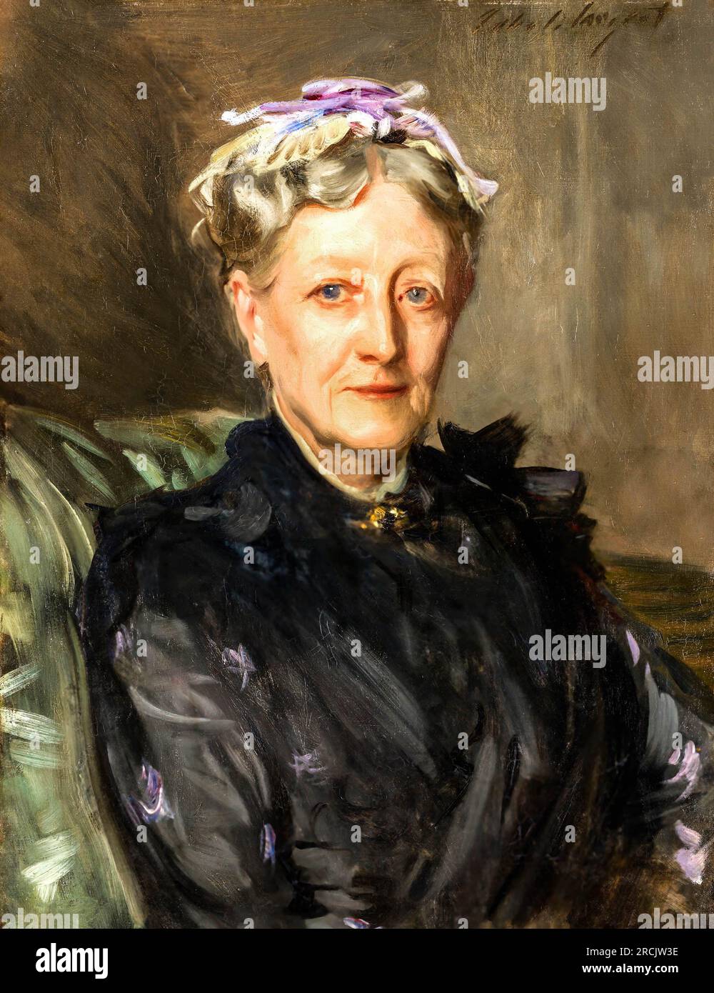 Mary Eliza Mead by John Singer Sargent. Original from Yale University