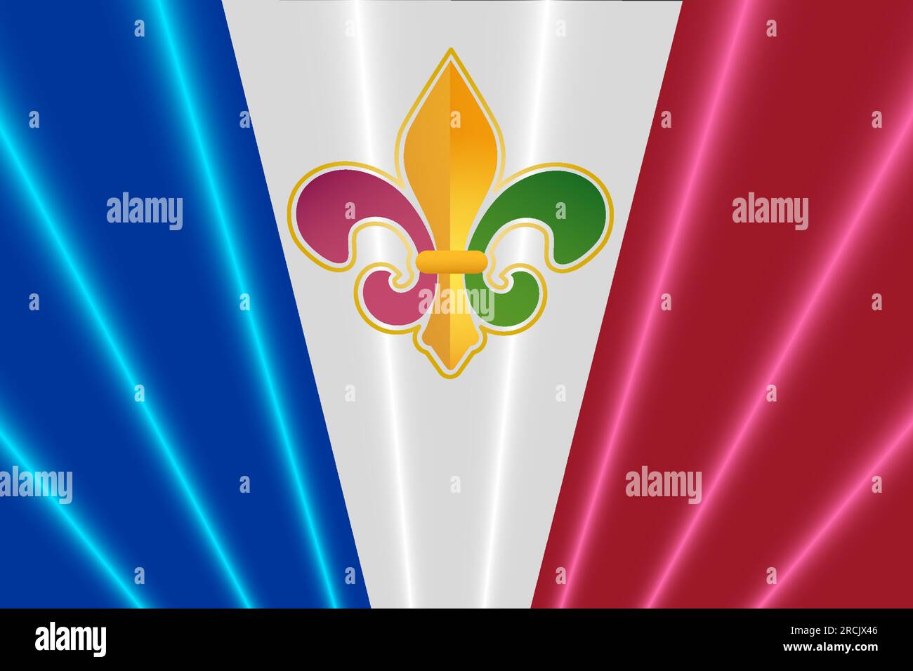 mardi gras flag banner
