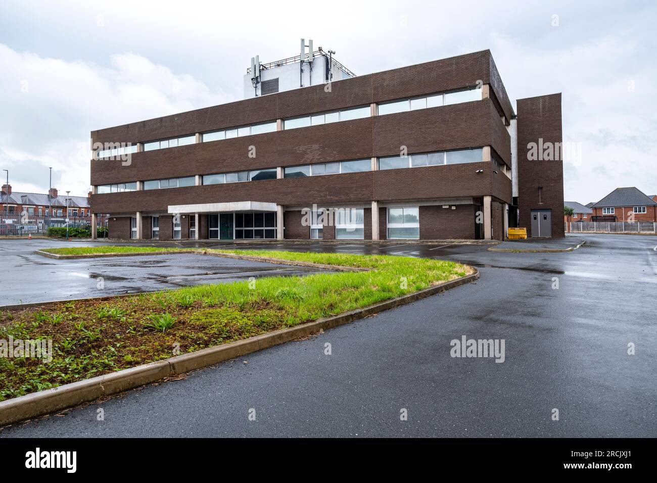 Brel House former Bombardier transportation office in Crewe Cheshire UK Stock Photo