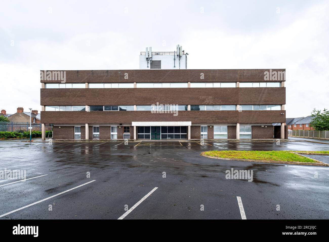Brel House former Bombardier transportation office in Crewe Cheshire UK Stock Photo