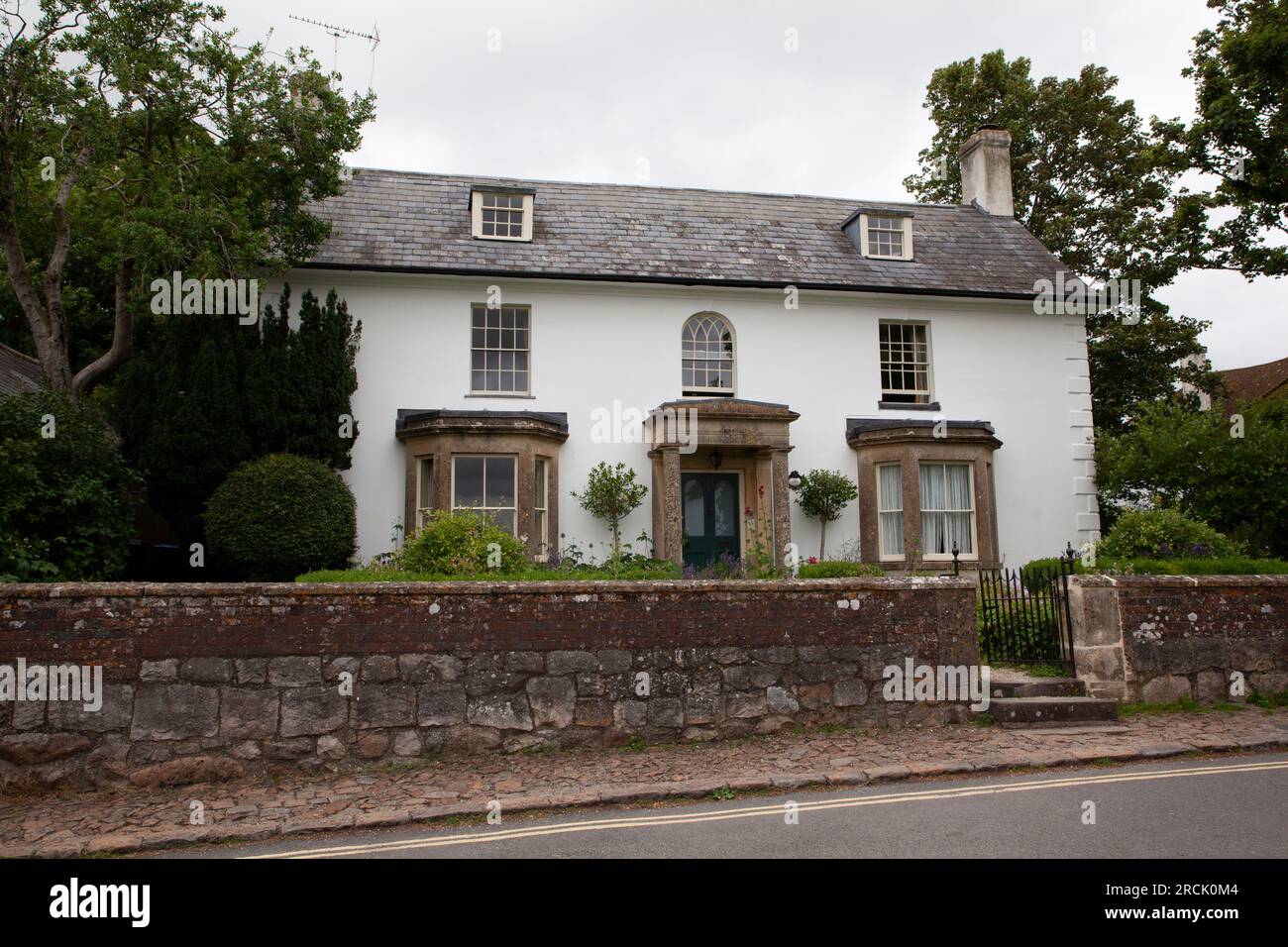 A house in Avebury village, Whiltshire, Stock Photo
