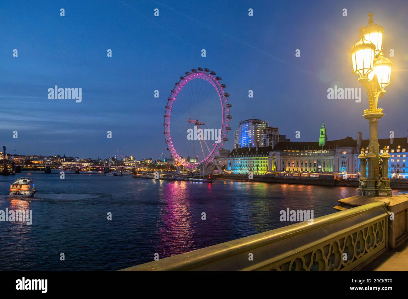 London Eye (Millennium Wheel), London, UK Stock Photo