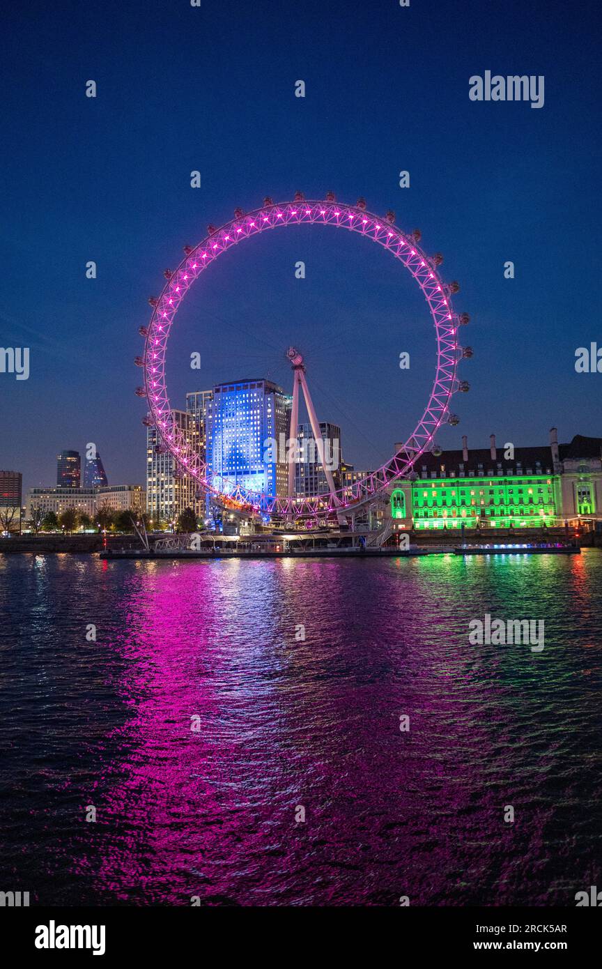 London Eye (Millennium Wheel), London, UK Stock Photo Alamy
