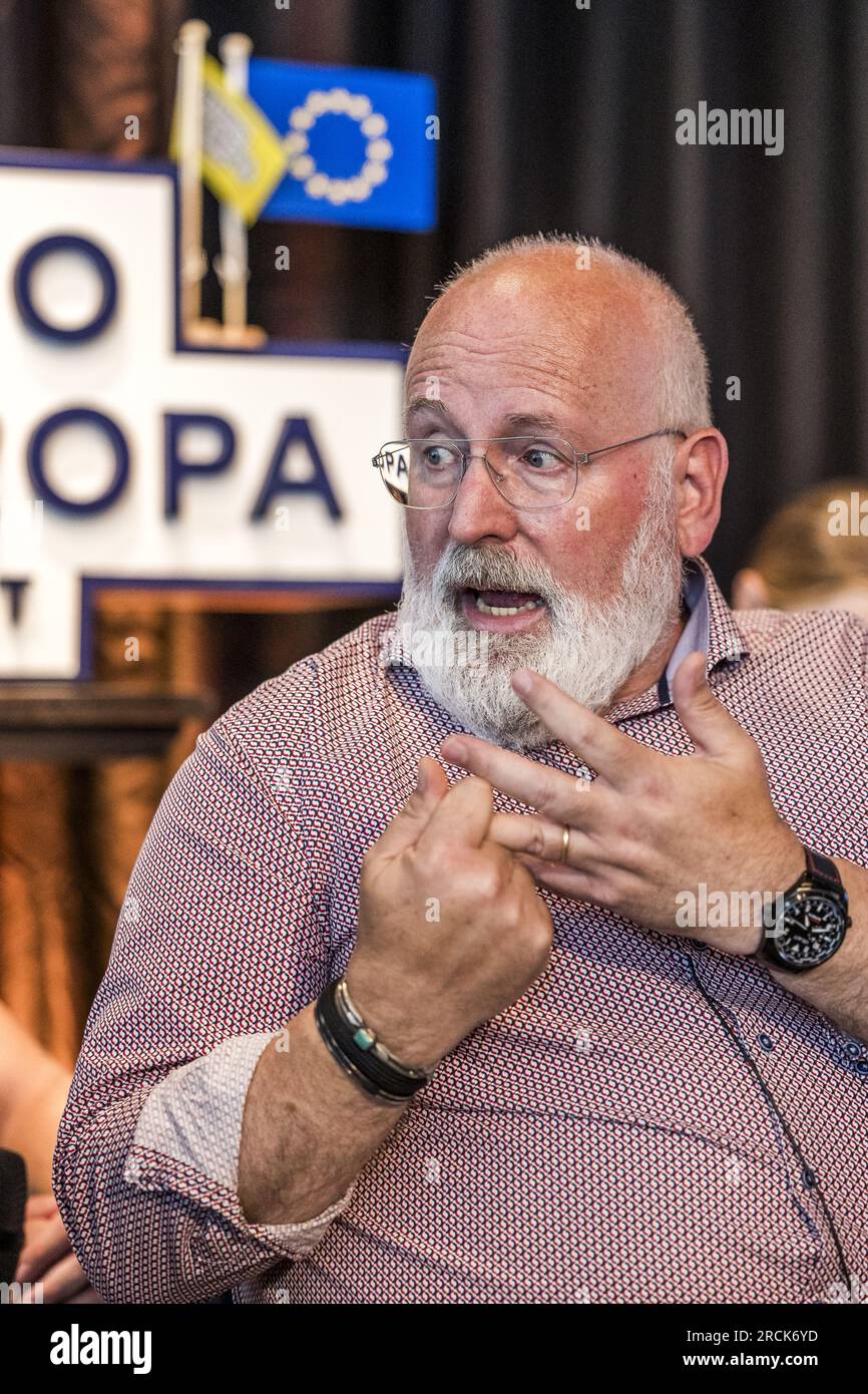 VALKENBURG VicePresident Frans Timmermans of the European Commission