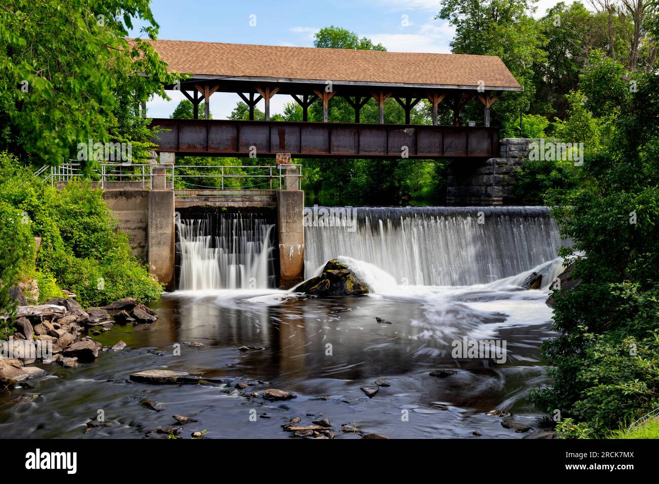 Station Park Falls. Killaloe Ontario Canada Stock Photo Alamy