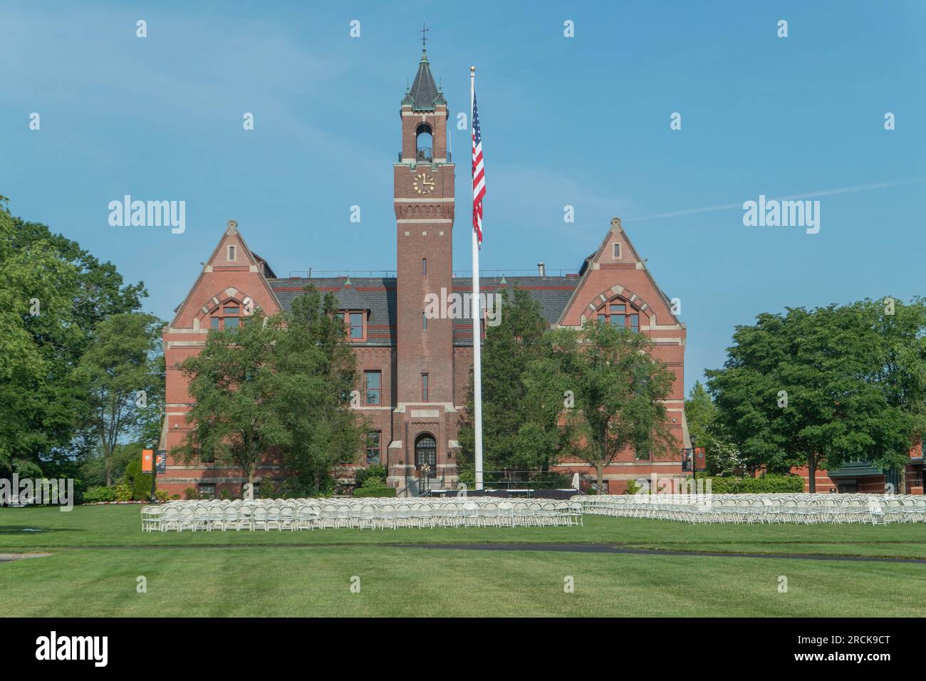 The Thayer Academy in Braintree Massachusetts USA Stock Photo