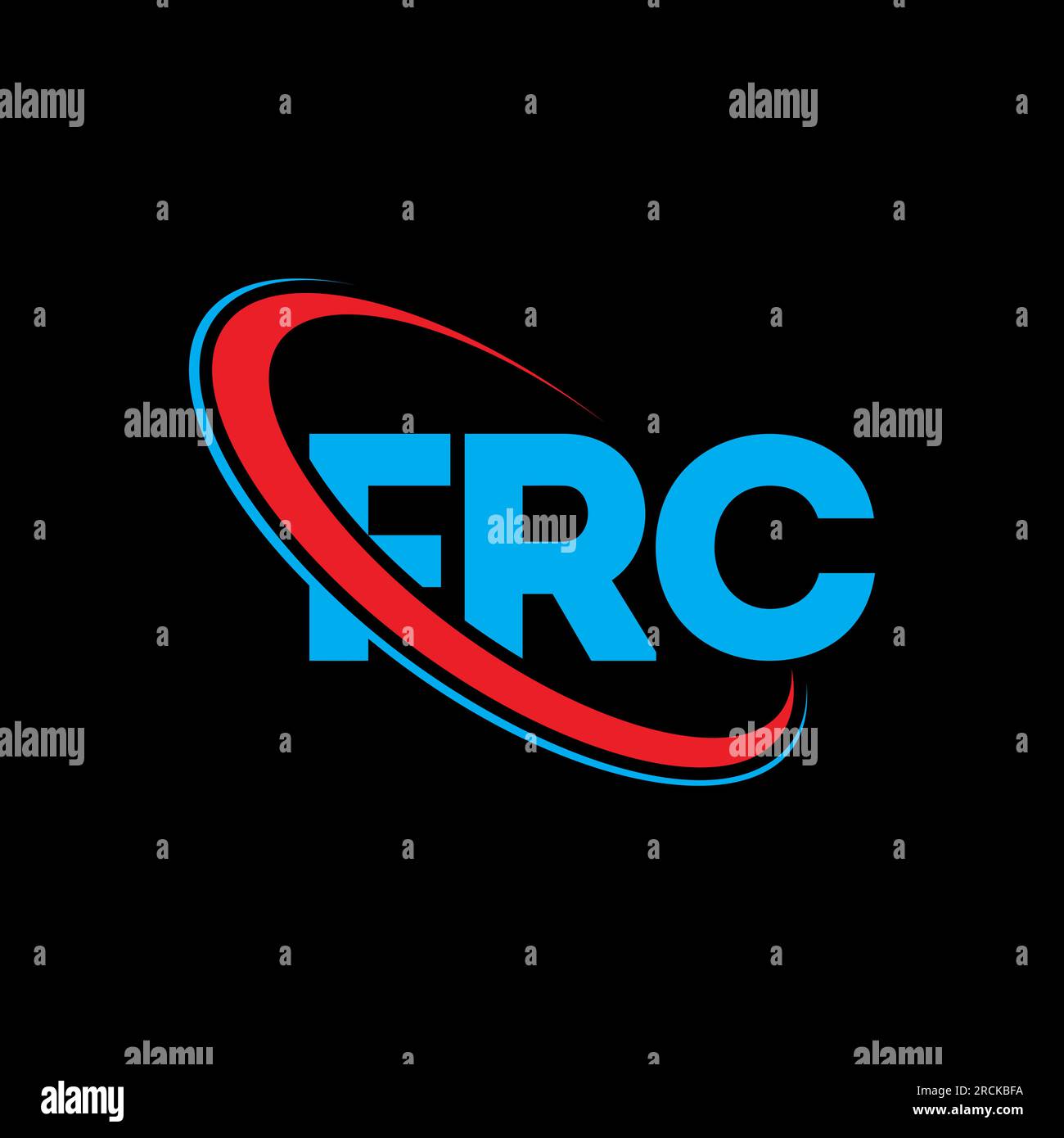 FRC logo. FRC letter. FRC letter logo design. Initials FRC logo linked