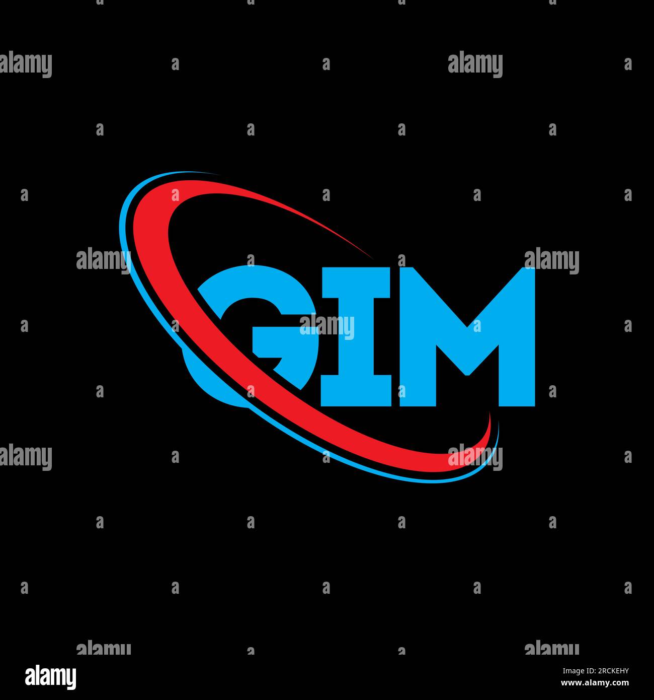 GIM logo. GIM letter. GIM letter logo design. Initials GIM logo linked