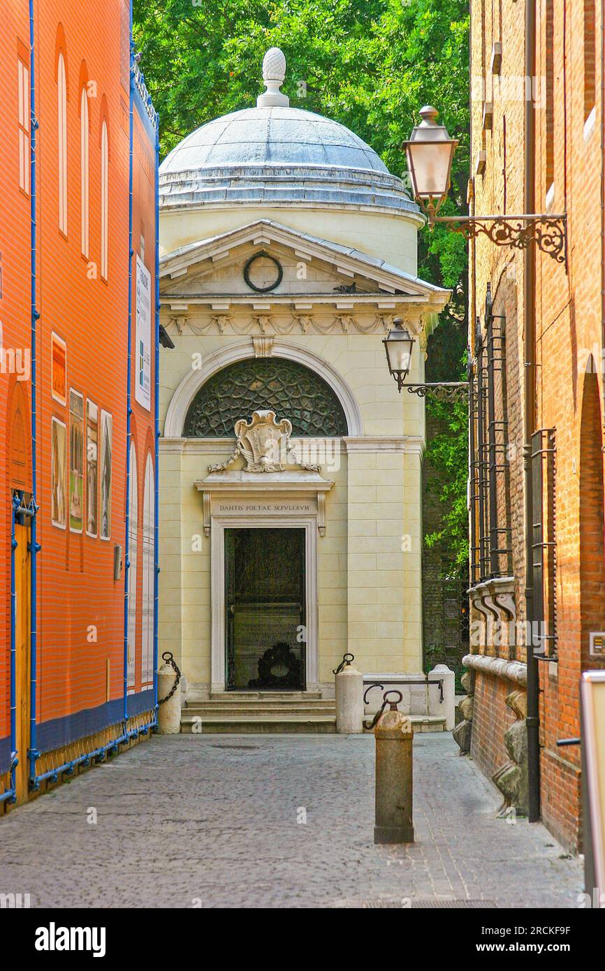 Tomb of Dante Alighieri Ravenna Emilia Romagna Italy Ravenna