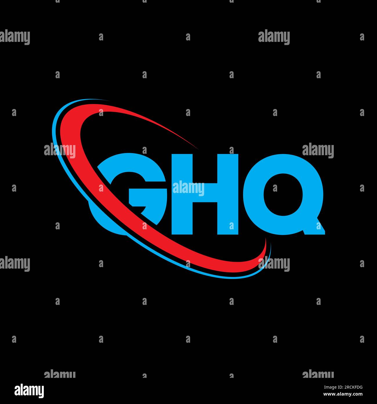 GHQ logo. GHQ letter. GHQ letter logo design. Initials GHQ logo linked ...