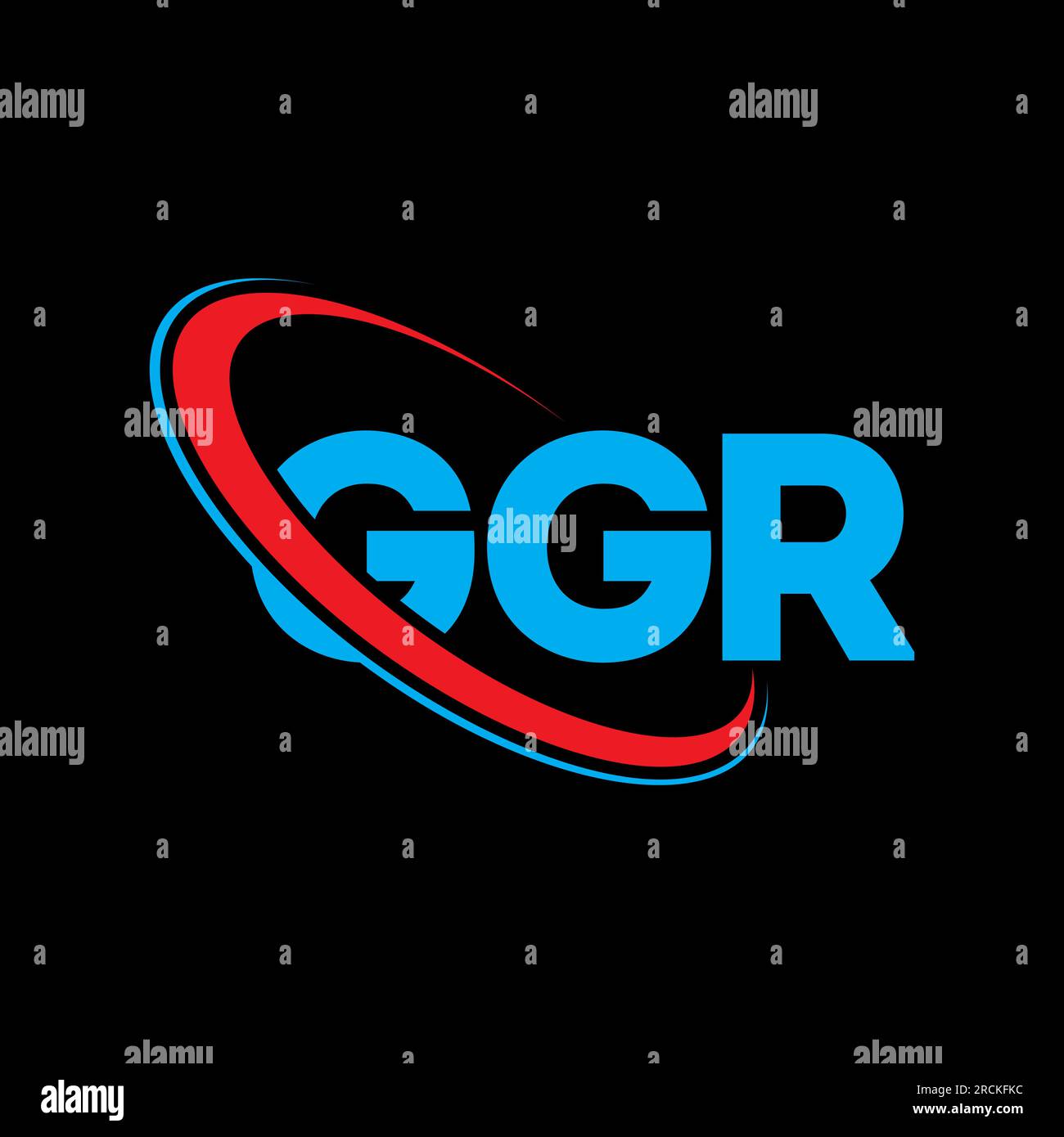 GGR logo. GGR letter. GGR letter logo design. Initials GGR logo linked