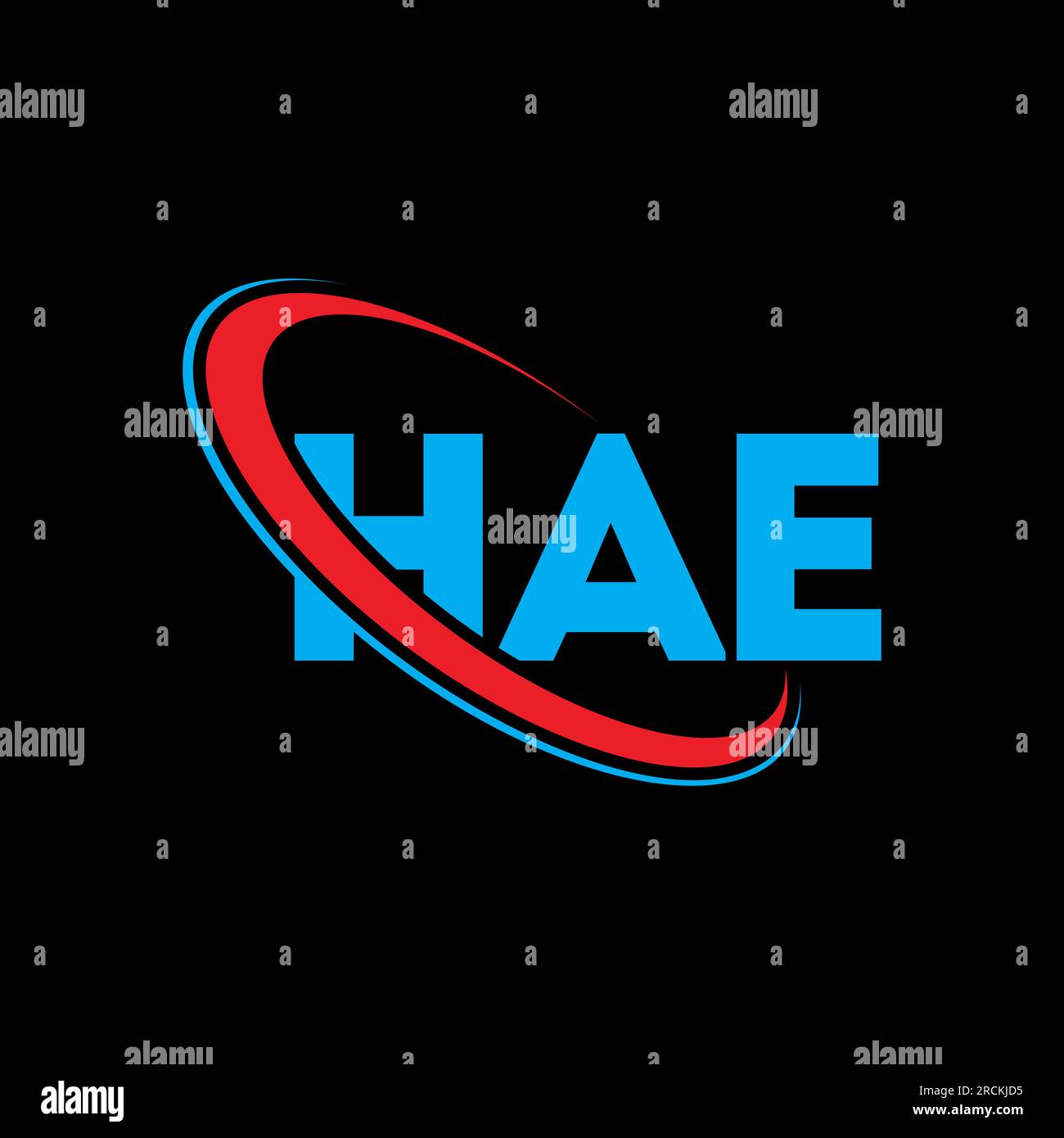 HAE logo. HAE letter. HAE letter logo design. Initials HAE logo linked