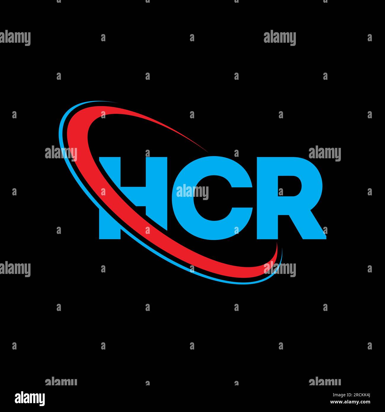 HCR logo. HCR letter. HCR letter logo design. Initials HCR logo linked