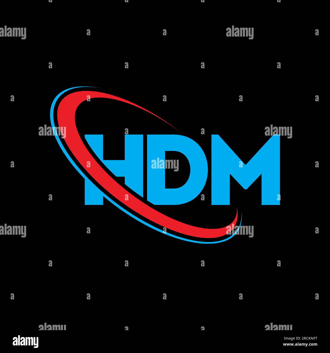 Hdm technology logo Stock Vector Images Alamy