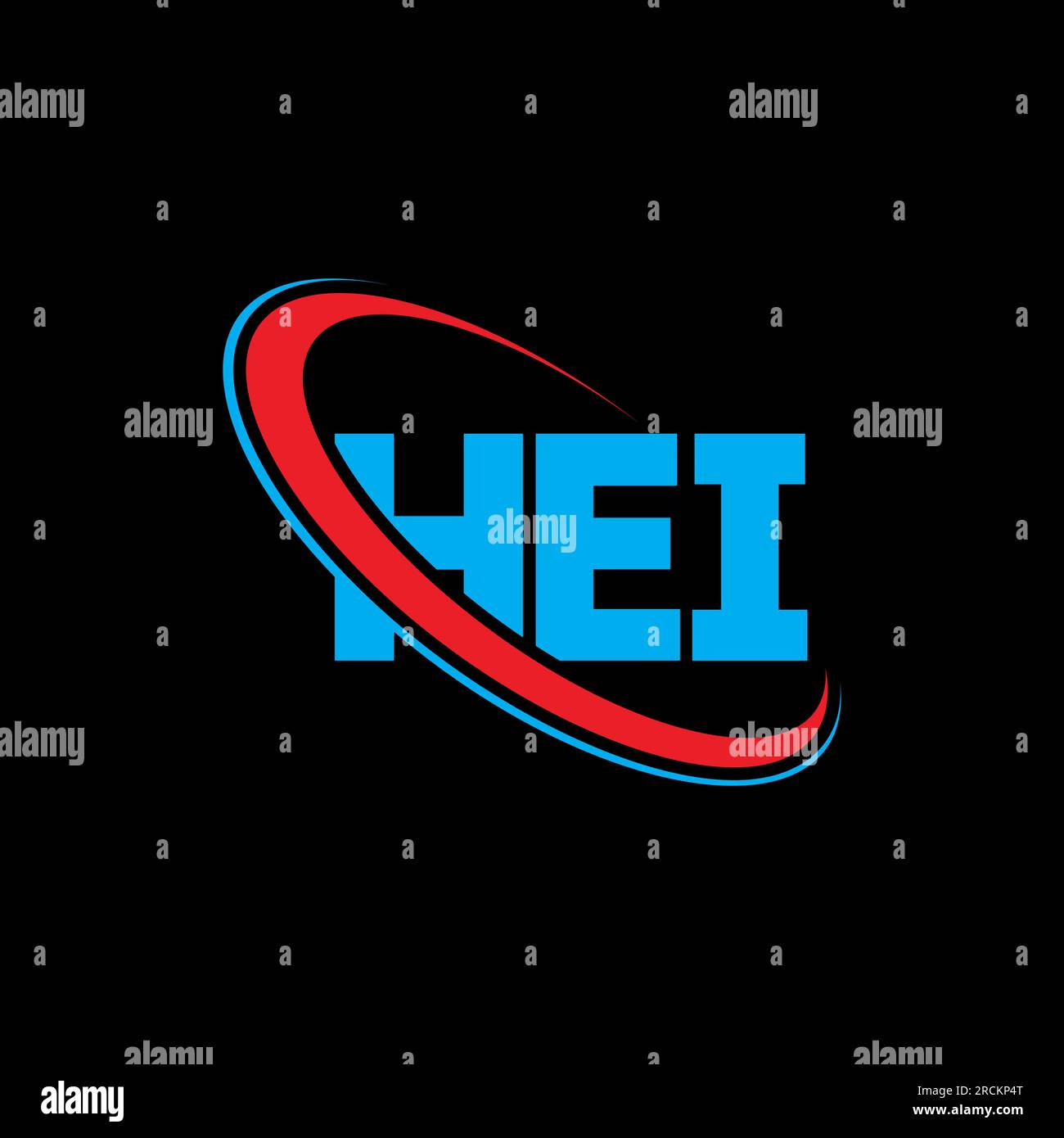 HEI logo. HEI letter. HEI letter logo design. Initials HEI logo linked