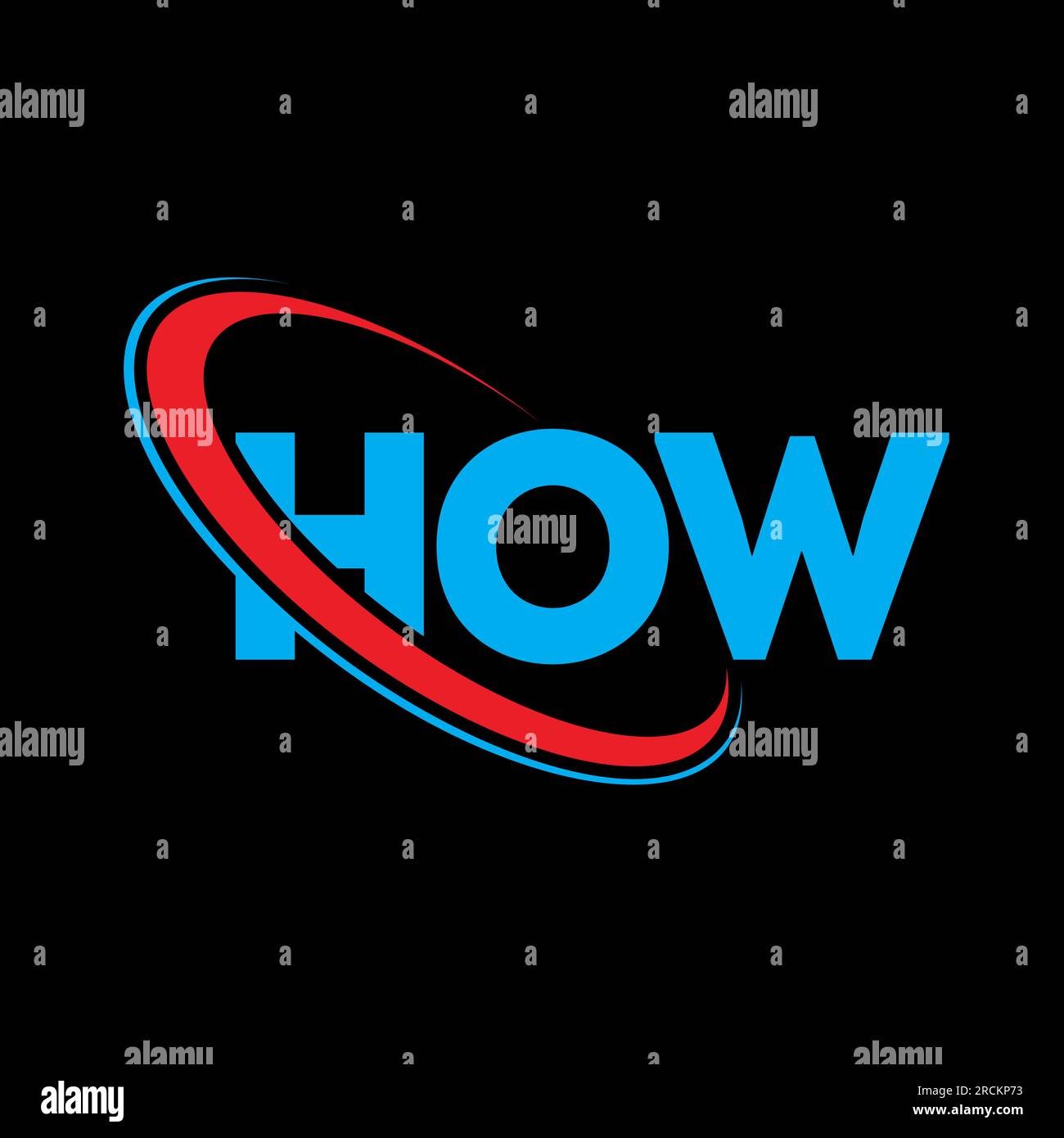 HOW logo. HOW letter. HOW letter logo design. Initials HOW logo linked ...