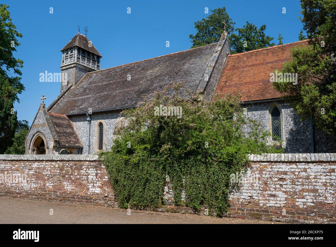 Parish Church of All Saints Hinton Ampner, Hampshire, England, UK a