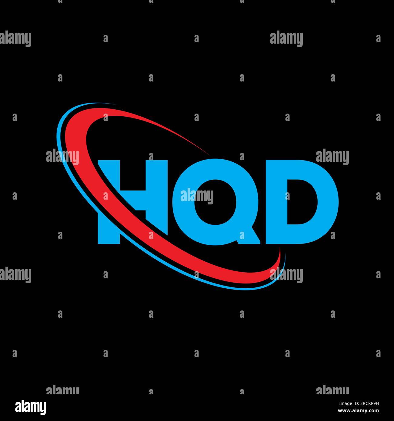 HQD logo. HQD letter. HQD letter logo design. Initials HQD logo linked ...