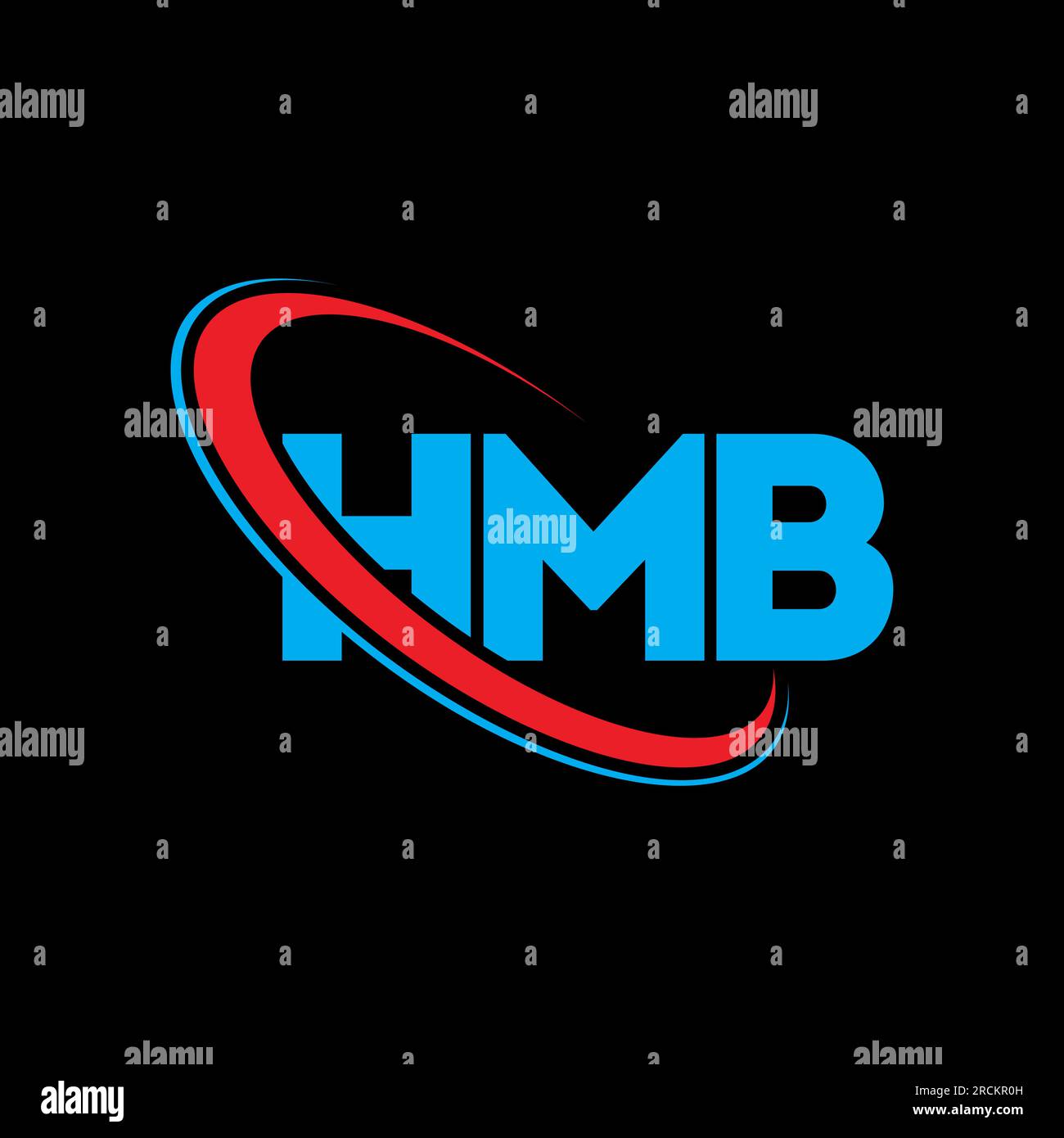 HMB logo. HMB letter. HMB letter logo design. Initials HMB logo linked