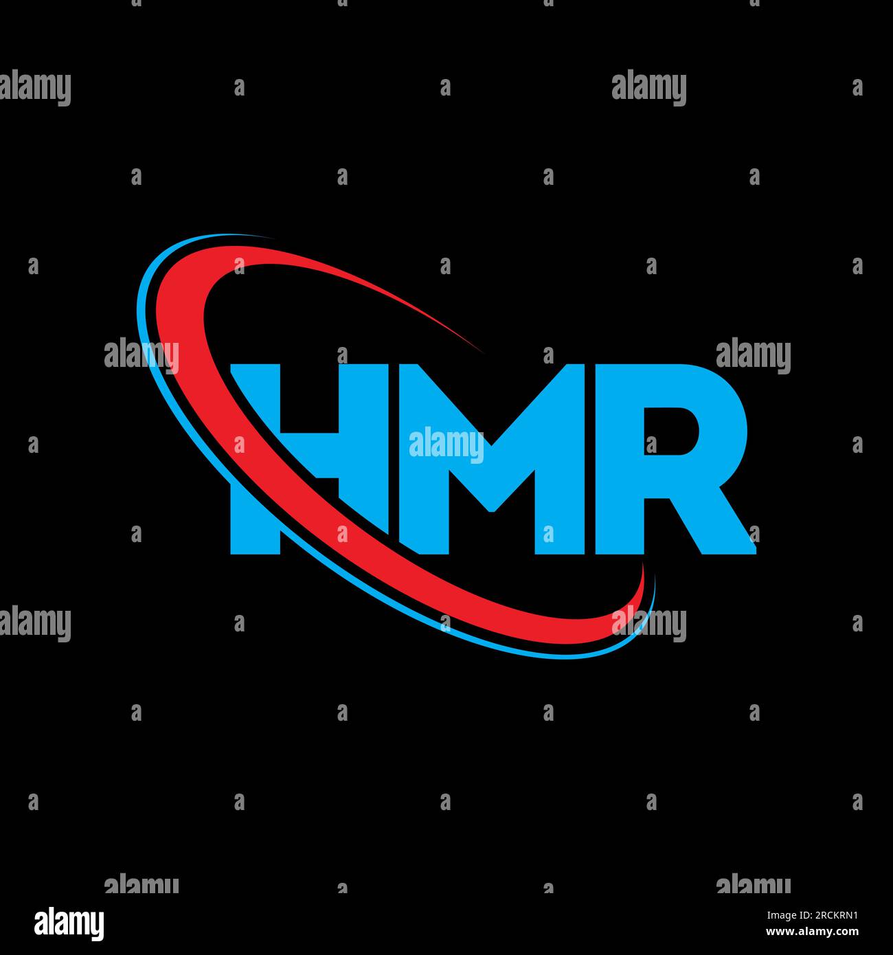 HMR logo. HMR letter. HMR letter logo design. Initials HMR logo linked